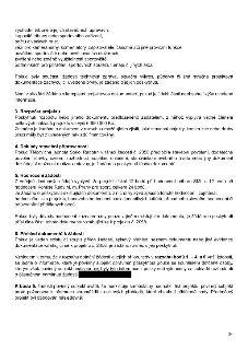 Naskenovaná stránka textového dokumentu týkajícího se žádosti o informace. Obsahuje sekce 3. Rozpočet projektu (vyčíslení celkových nákladů ve výši 6 650 000 K…