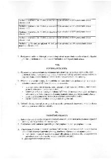 Tabulka sankcí za pozdní předložení vyúčtování dotace: do 15 dnů 20 %, do 30 dnů 40 %, do 45 dnů 60 %, do 60 dnů 80 %, po 60 dnech 100 %. Dále text smlouvy: bo…
