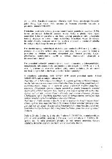 Úřední dokument (strana 4) týkající se památkové ochrany v Praze. Obsah: 1. Informace o zařazení historického jádra Prahy do seznamu UNESCO (1992). 2. Vymezení…