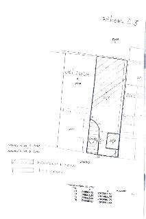 Geometrický plán / situační nákres (Příloha č. 3), Kralupy n. Vlt. 9-1/42, 9-1/44. Obsahuje parcely č. 2534, 2533, 2546/2, 2531, 2545/2, vyznačené budovy a odd…