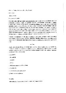 Obec: ......Praha.... část obce ...Praha. Kraj Pražský. PSČ: 170 00. Telefon: 170 00. Den předání: 1.1.2025. Právnická osoba, jejíž oprávnění k poskytování zdr…