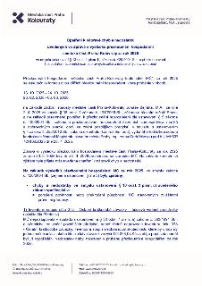 Opatření k nápravě chyb a nedostatků uvedených ve Zprávě o výsledku přezkoumání hospodaření městské části Praha-Kolovraty za rok 2025. Dokument obsahuje inform…