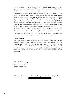 Naskenovaná stránka textového dokumentu (rozhodnutí): obsahuje odstavce o havarijním plánu, povinnosti zpracovatele, poučení účastníků o odvolání (podle ust. §…