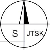 Směrová růžice (severka) používaná v plánech a mapách, indikující orientaci k severu.
