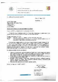 Stanovisko Policie ČR, Krajské ředitelství policie hlavního města Prahy, odbor služby dopravní policie, ze dne 27. dubna 2012 (č.j. KRPA-42983-1/ČJ-2012-0000DŽ…