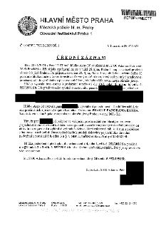ÚŘADNÍ ZÁZNAM Městské policie hl. m. Prahy, Obvodní ředitelství Praha 1. Č.j.: MPPH 75212/2025/OŘ 1, V Praze dne 09.07.2025. Dne 28.06.2025 v čase 12:03 hod. h…