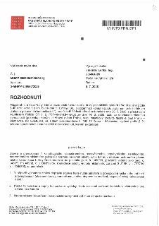 ROZHODNUTÍ: Magistrát hl. města Prahy, Odbor pozemních komunikací a drah vydává podle § 31 zákona o pozemních komunikacích rozhodnutí, kterým se žadateli povol…