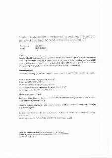 Souhrnné stanovisko k rozhodnutí o poskytnutí finančních prostředků ze Státního fondu životního prostředí ČR. Číslo žádosti: 5250800007, Výzva č.: NPŽP 8/2025.…