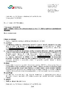 Městská část Praha-Zbraslav, Zbraslavské náměstí 464, 156 00 Praha-Zbraslav. Zodpovídá: Ing. Petr Košan, místostarosta Praha 56 Zbraslav. Termín plnění: 30.09.…