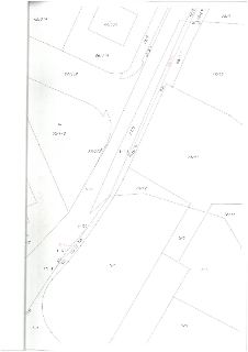 Katastrální mapa zobrazující parcely v dané lokalitě. Čitelná čísla parcel: 66/214, 66/220, 66/215, 66/118, 66/119, 66/208, 66/203, 66/2, 67/5, 67/1, 68/13, 68…
