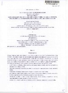 MHMPP04UAFWC Stejnopis č. 1 SMLOUVA O DÍLO číslo smlouvy objednatele: DIL/01/01/001905/2020 číslo smlouvy zhotovitele: (dále jen „smlouva“) uzavřená níže psané…