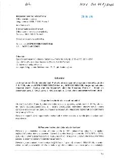 Magistrát hlavního města Prahy, Odbor stavebního řádu, Jungmannova 35/29, 110 00 Praha 1 prostřednictvím Úřadu městské části Praha 8, Odbor územního rozvoje a…