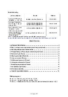 Kontaktní osoby: Ing. Kamila Svobodová (Opatření I., II., III., VII.) - kamila.svobodova@praha.eu, 236 00 2551; Ing. Marie Svobodová, Mgr. Blanka Richterová (O…