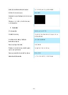 Úřední záznam o kontrole: Sídlo kontrolované osoby: Na Františku 847/8, 110 00 Praha. IČO kontrolované osoby: 00879444. Číslo kontroly: 000001-2020/OPPPR. Před…