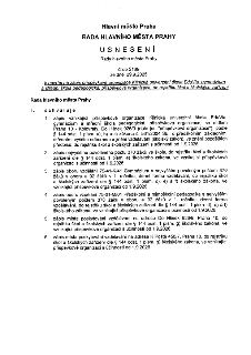 Usnesení Rady hlavního města Prahy č. 2189 ze dne 29. 9. 2025 k návrhu na zápis příspěvkové organizace 'Klinická univerzitní škola EduVia, gymnázium a střední…