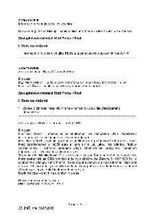 Zápis z jednání Zastupitelstva městské části Praha-Vinoř, 25. ZMČ, dne 09.03.2026, strana 5 z 7. Obsahuje body: Z 25/413/2026 Informace o rekonstrukci ulice Kb…