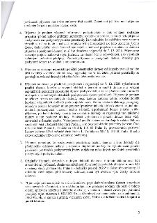 Strana 3 smlouvy o poskytnutí dotace MČ Praha 1 pro rok 2026. Obsahuje body 4 až 9: 4. Povinnost informovat o zahájení a ukončení projektu (do 7. 12. 2026). 5.…