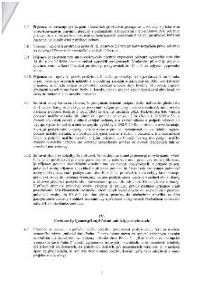Text smlouvy obsahující body 3.7 až 4.1: 3.7 Povinnost dodržovat právní předpisy a zákaz použití prostředků na DPH. 3.8 Vrácení prostředků nezakládá právo na d…