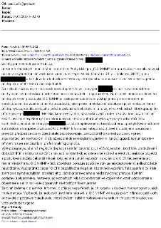Formální stížnost na výkon funkce a jednání ředitele odboru (jméno začerněno), zaslaná dne 6. května 2026 Jiřím Károlym (MHMP, OIC) Luboši Kratochvílovi a Roma…