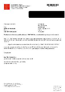 Úřední dokument Magistrátu hlavního města Prahy, Odbor pozemních komunikací a drah, ze dne 16. 9. 2026. Předmět: Poskytnutí informace podle zákona č. 106/1999…