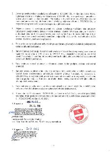 Závěrečná část smlouvy o poskytnutí dotace. Obsahuje právní ustanovení (body 2-9) týkající se legislativy (zákon č. 131/2000 Sb., zákon č. 250/2000 Sb., zákon…