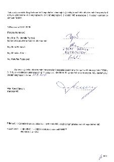 Závěrečná část zprávy o výsledku přezkoumání hospodaření městské části Praha 16. Datum vyhotovení: 27.04.2026. Kontroloři: Ing. Mgr. Bc. Jarmila Pajrová, Ing.…