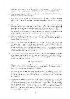 Text dokumentu obsahující smluvní podmínky pro příjemce dotace od Úřadu MČ Dolní Chabry. Body 5-10 specifikují povinnosti příjemce (účetnictví, zákaz duplicitn…