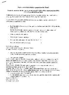 Zápis z otevírání obálek v poptávkovém řízení: Protokol o otevírání obálek s návrhy na dodávku ICT (HW a SW) v rámci projektu OPPA CZ.2.17/3.1.1.00/32599 na VŠ…