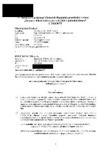 Smlouva o poskytnutí účelových finančních prostředků v rámci „Dotace v oblasti kultury pro rok 2026 – jednoleté dotace“, č. 2026/0675. Poskytovatel: Městská čá…