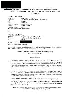Smlouva o poskytnutí účelových finančních prostředků č. 2026/0133 v rámci 'Dotace v oblasti kultury pro I. pol. 2026 a I. pol. 2027 – víceleté dotace'. Poskyto…