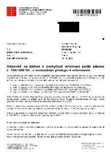 Hlavní město Praha, Magistrát hlavního města Prahy, Odbor pozemních komunikací a drah, Oddělení silničního správního úřadu. Č. j.: MHMP-1001114/2026/O4/Lj, Spi…