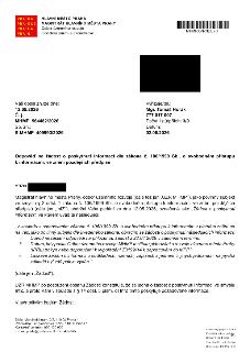 Odpověď na žádost o poskytnutí informací dle zákona č. 106/1999 Sb., o svobodném přístupu k informacím, vydaná Magistrátem hlavního města Prahy, odborem územní…