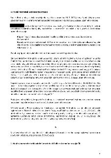 Text dokumentu s názvem 'AKTIVNÍ PROCESNÍ LEGITIMACE SPOLKU'. Dokument argumentuje, proč má spolek Proti-plotu, z.s. právo napadnout aktualizaci č. 5 zásad úze…