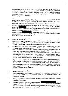 Strana 5 právního dokumentu obsahující právní argumentaci. Text obsahuje: 
- Úvahy o sdílení údajů o ubytovatelích v souvislosti s novelou zákona č. 159/1999 S…