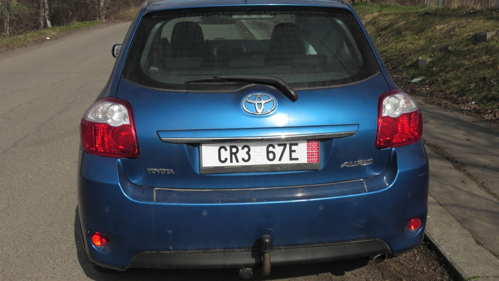 Fotografie osobního automobilu Toyota Auris.