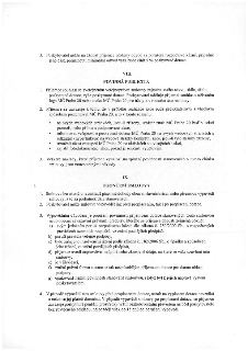 Text smlouvy o poskytnutí dotace, obsahující články VIII. Povinná publicita a IX. Ukončení smlouvy. Článek VIII specifikuje povinnosti příjemce ohledně propaga…
