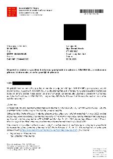 Úřední dopis Magistrátu hlavního města Prahy, odboru územního rozvoje, ze dne 02.06.2026. Předmět: Odpověď na žádost o vysvětlení k informaci poskytnuté dle zá…