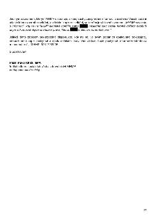 Jediným záznamem, kterým MHMP disponuje, a který zachycuje předání informací o existenci Vašich podání účastníkům expertního setkání, je oficiální zápis ze set…