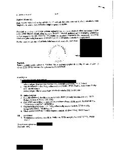 Strana 4 úředního rozhodnutí č.j. MC05 61060/2025. Obsahuje poučení účastníků o možnosti odvolání do 15 dnů ke Magistrátu hl. m. Prahy. Uvádí, že stavba nesmí…