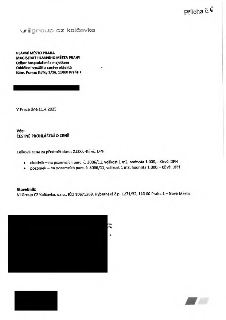 Dokument 'Příloha č. 6' od VI Group CZ Kolčavka, adresovaný Hlavnímu městu Praze, Magistrátu hl. m. Prahy, Odboru hospodaření s majetkem, Oddělení využití a sp…