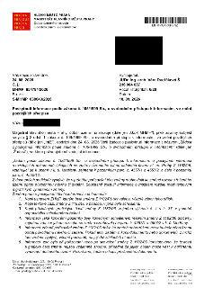 Oficiální dokument od Magistrátu hl. m. Prahy (Odbor územního rozvoje) ze dne 18. 09. 2026, č. j.: MHMP 854781/2026, sp. zn.: S-MHMP 838643/2026, vyřizuje JUDr…