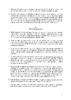 Textová část smlouvy o poskytnutí dotace, strana 7. Obsahuje bod 4 (ukončení smlouvy) a článek VI. 'Závěrečná ustanovení' s body 1 až 7. Body se týkají zveřejň…