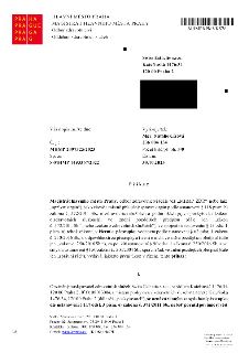 Úřední dokument: Příkaz Magistrátu hlavního města Prahy, odboru zdravotnictví, ze dne 30.10.2023. Adresát: Swiss Esthetic s.r.o., Kateřinská 1476/34, 120 00 Pr…
