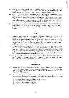 Text smlouvy, body 4.2 až 6.2. Obsahuje povinnosti příjemce ohledně prezentace městské části Praha 1 (logo, tiskoviny, plochy), sankce za porušení rozpočtové k…