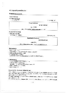 Dokument obsahuje výsledky analýzy dat a rekapitulaci ocenění pozemků. Tržní hodnota pozemků TH je 65 680 000 Kč včetně DPH. Reziduální hodnota pozemků je 120…