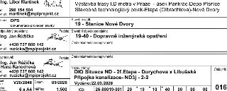 Ing. Libor Martínek, tel: 296 154 504, mail: martinek@mpiprojekt.cz. Stupeň: DPS Dokumentace provedení stavby. Odpovědný projektant: Ing. Jan Růžička, tel: +42…