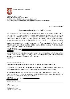 Usnesení o oznámení termínu dražebního roku, sp. zn. 173 EX 8/24-268. Soudní exekutor Mgr. Martin Horák, Exekutorský úřad Tábor, Bílkova 960/1, 390 02 Tábor. E…