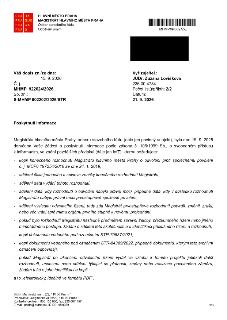 HLAVNÍ MĚSTO PRAHA MAGISTRÁT HLAVNÍHO MĚSTA PRAHA Odbor stavebního řádu Oddělení právní. Váš dopis zn./ze dne: 15. 9. 2026. Č. j.: MHMP 922624/2026, Sp. zn.: S…