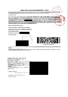 Doložka o konverzi dokumentu do listinné podoby (Kolaudační rozhodnutí MC05 277675-2025.pdf, pořadové číslo 173089358-46612-250626102906, 3 strany) a ověřovací…