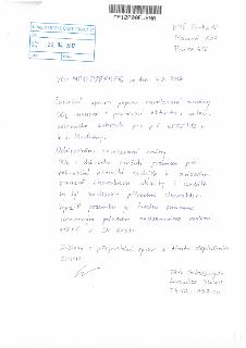 Úřední dopis adresovaný ÚMČ Praha 12, Písková 830, Praha 412. Datum doručení: 20. 04. 2017. Věc: MP12P00FM84Q ze dne 4. 3. 2016. Předmět: Částečná úprava popis…